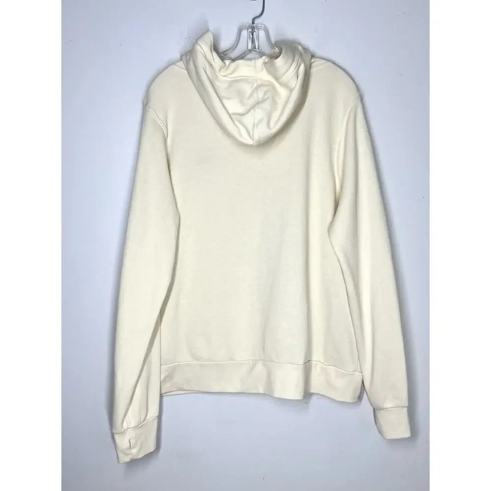 Aviator Nation Unisex Ninja Pullover Hoodie Vintage White Sz XL
